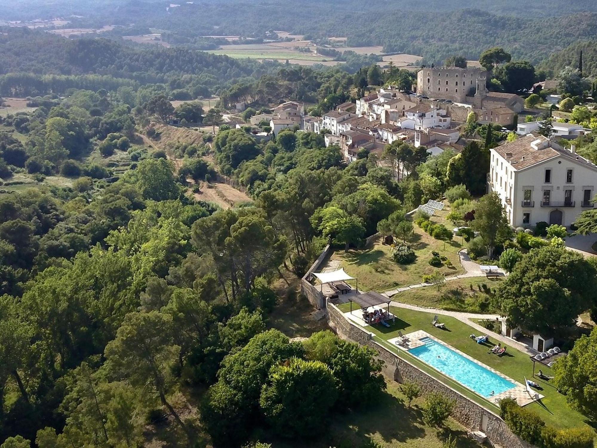 Montserrat Apartment With Terrace And Pool La Torre de Claramunt Exterior foto